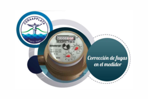Corrección de fugas en el medidor
